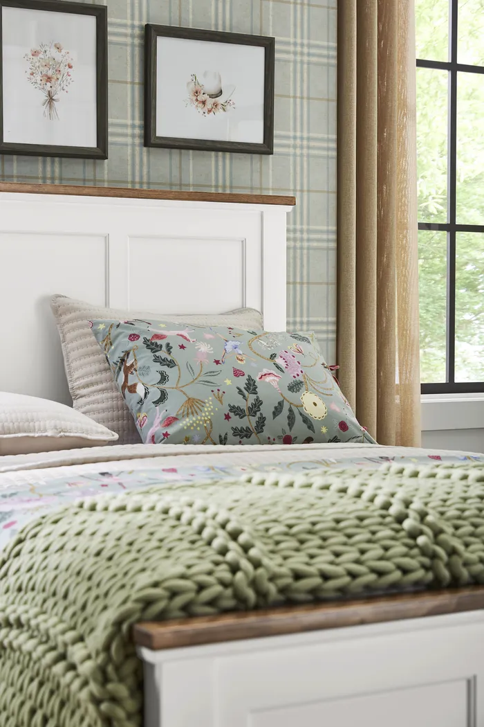 Kids Sugar Hollow White Full Panel Bedroom - Thumbnail - Image 6