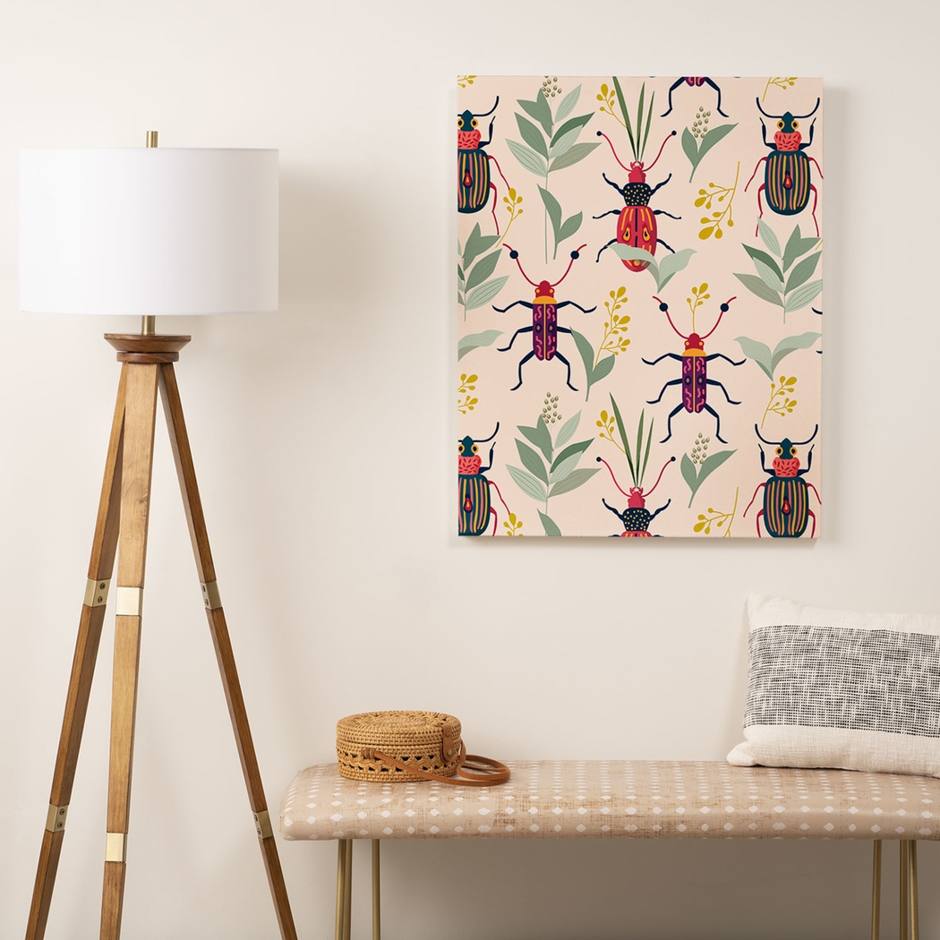 Kids Summer Bugs II Taupe Artwork - Thumbnail - Image 2