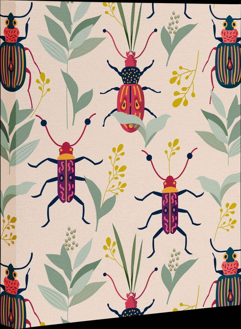 Kids Summer Bugs II Taupe Artwork - Thumbnail - Image 1