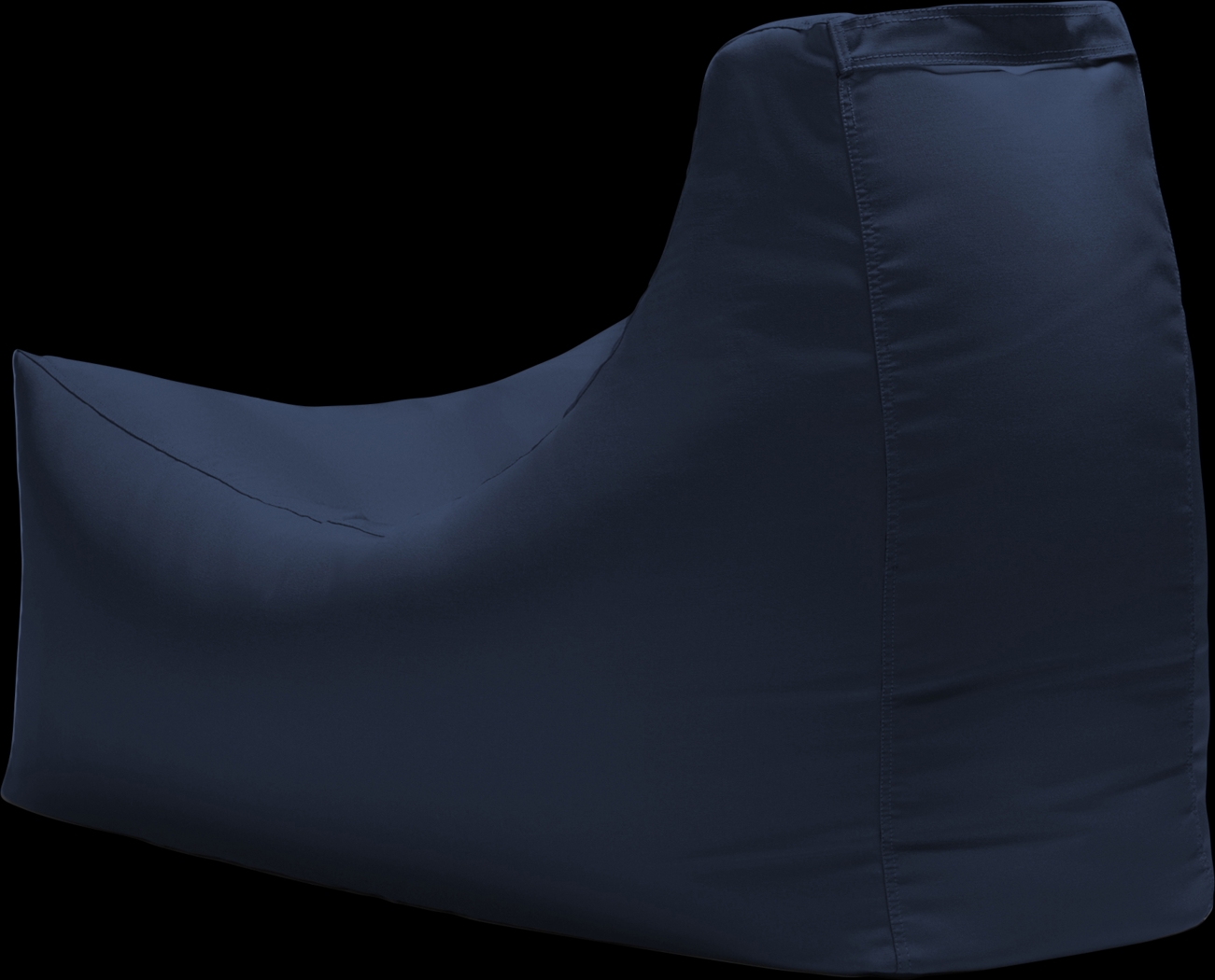 Kids Summerly Navy Indoor/Outdoor Bean Bag Chair - Thumbnail - Image 2