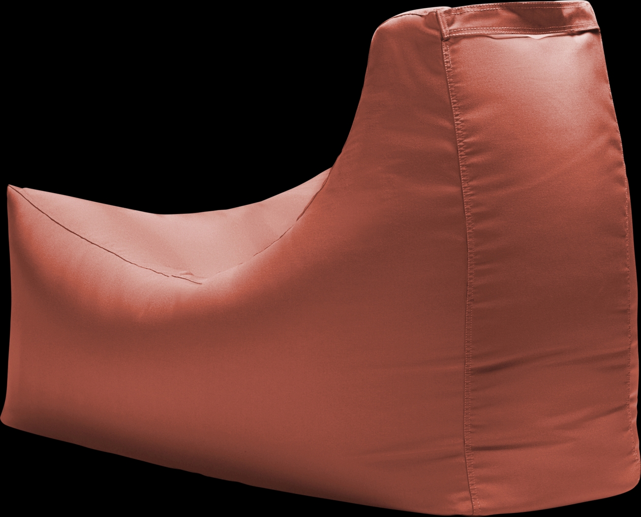 Kids Summerly Orange Indoor/Outdoor Bean Bag Chair - Thumbnail - Image 2