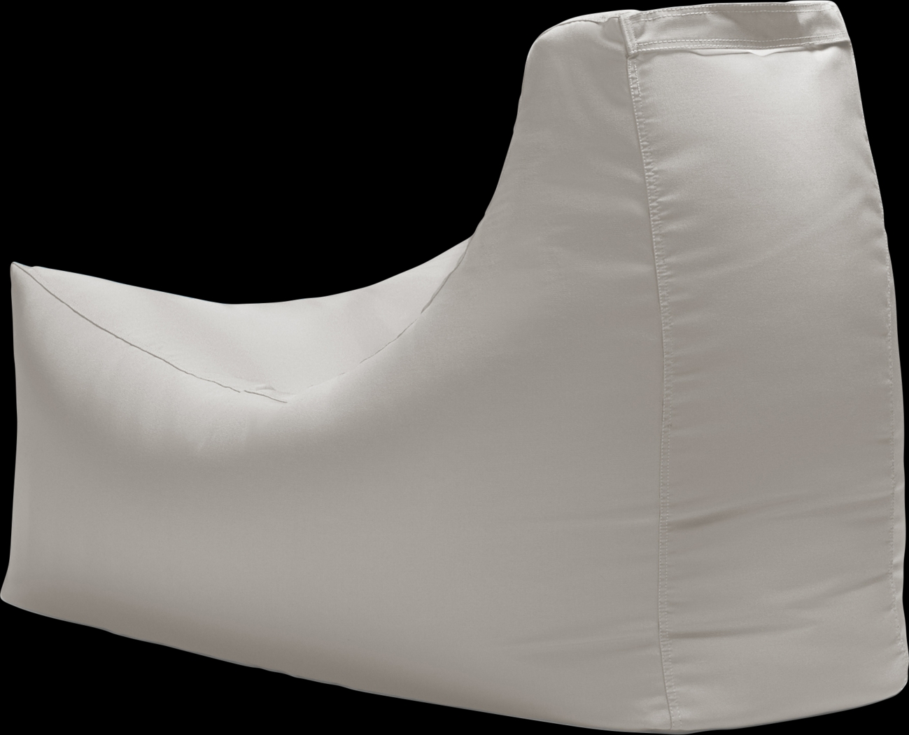 Kids Summerly White Indoor/Outdoor Bean Bag Chair - Thumbnail - Image 2