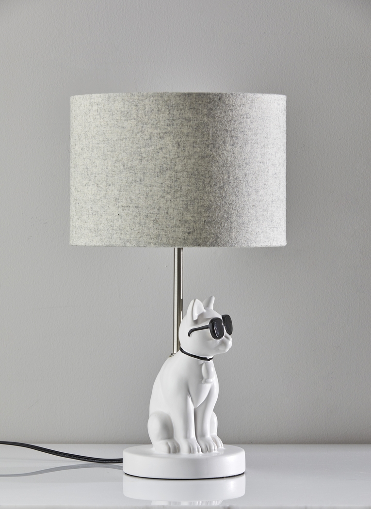 Kids Sunny Cat White Table Lamp - Thumbnail - Image 5
