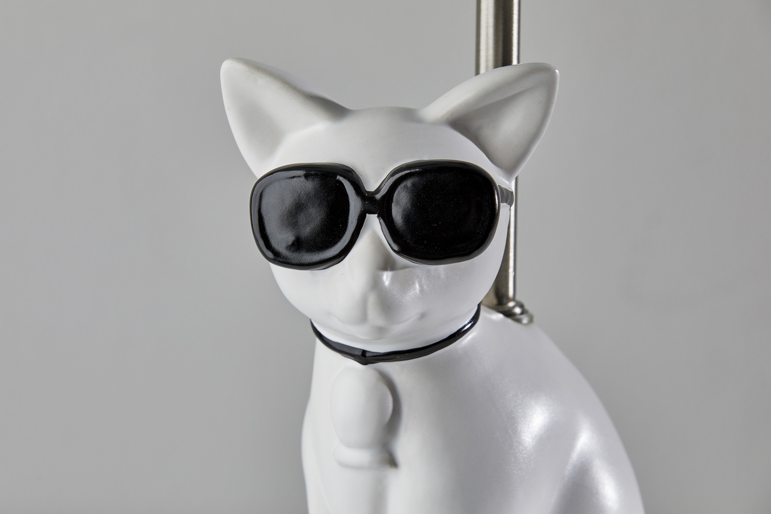 Kids Sunny Cat White Table Lamp - Thumbnail - Image 7