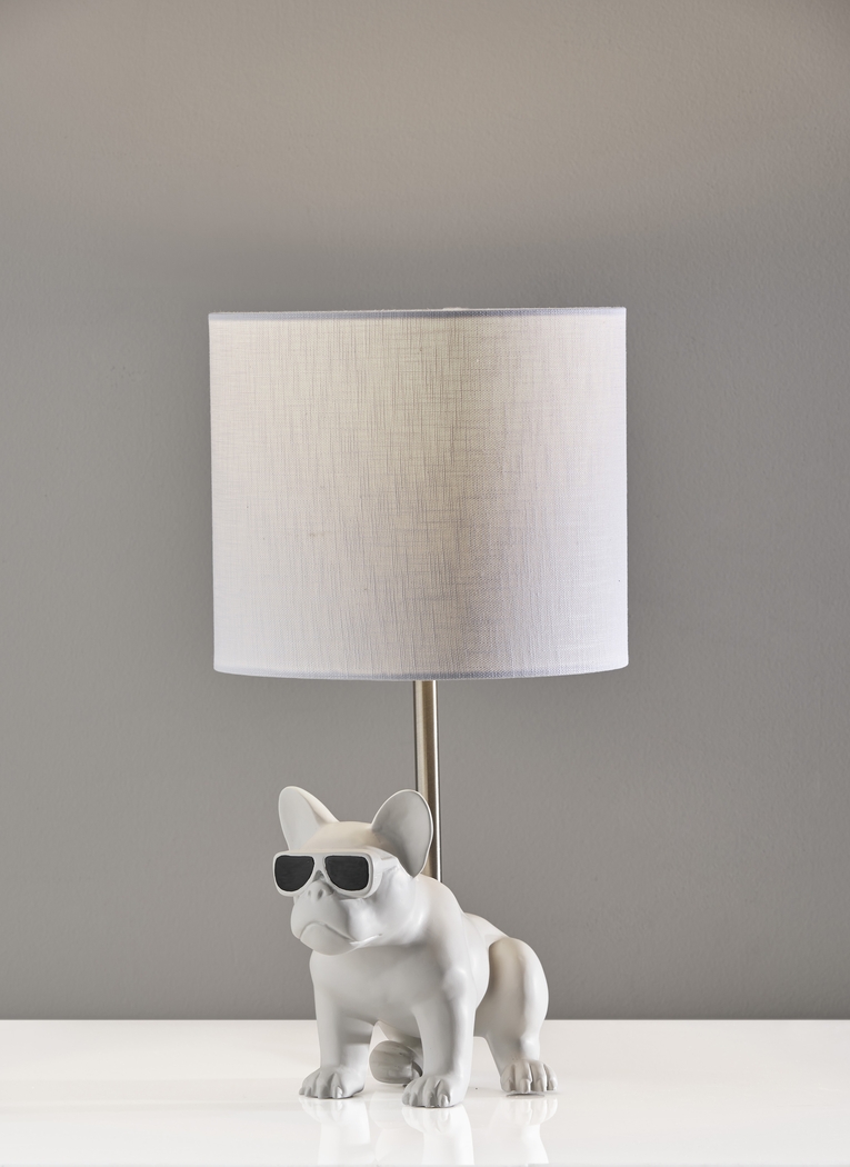 Kids Sunny Dog White Table Lamp - Thumbnail - Image 2