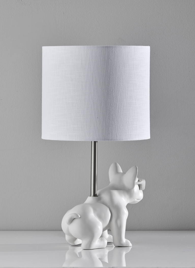 Kids Sunny Dog White Table Lamp - Thumbnail - Image 7