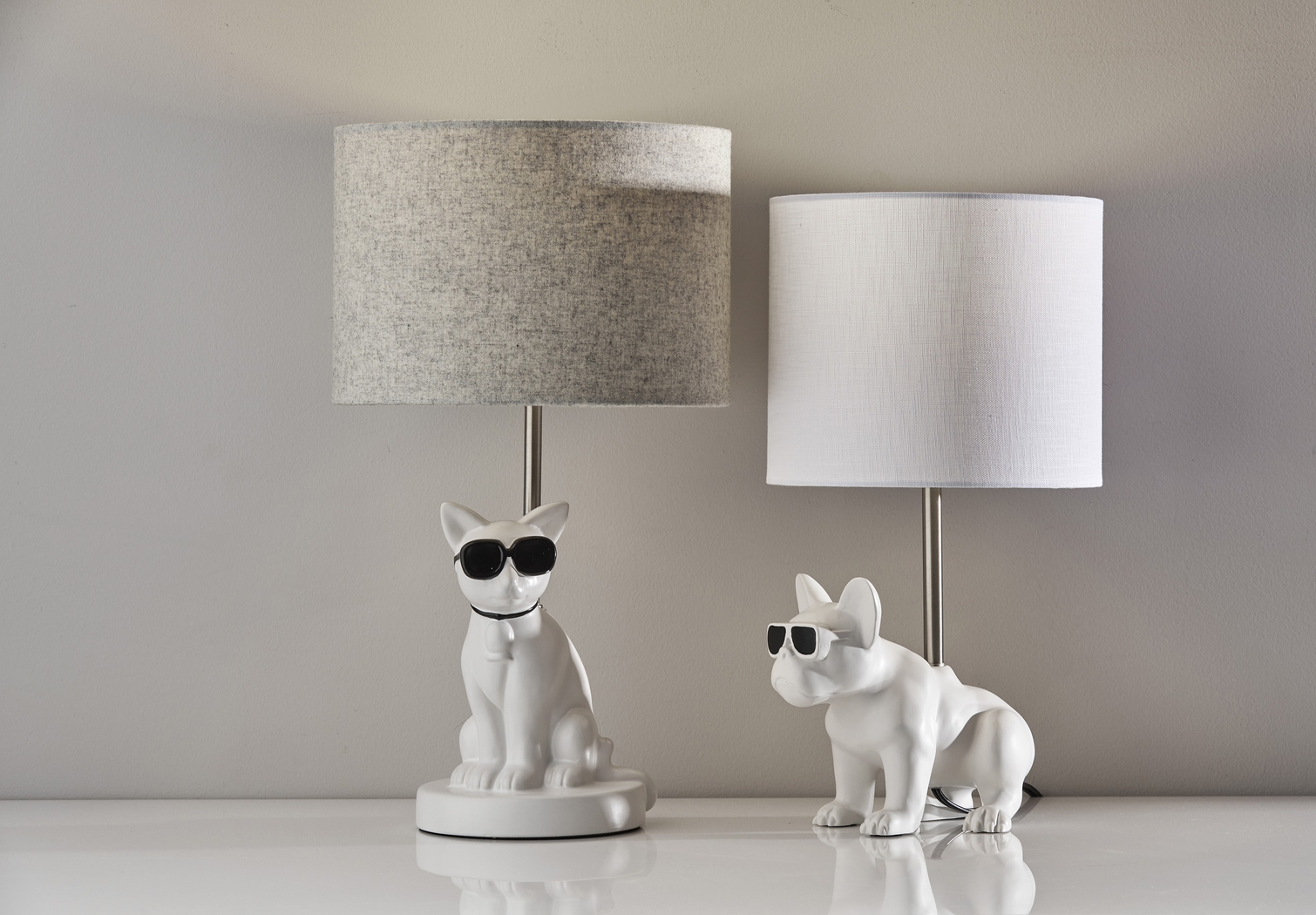 Kids Sunny Dog White Table Lamp - Thumbnail - Image 9
