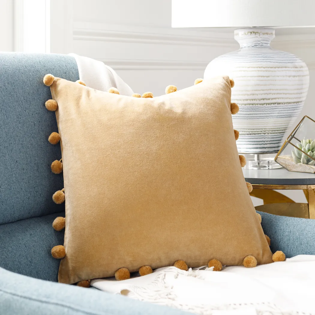 Kids Sunset Oasis Camel Accent Pillow - Thumbnail - Image 3
