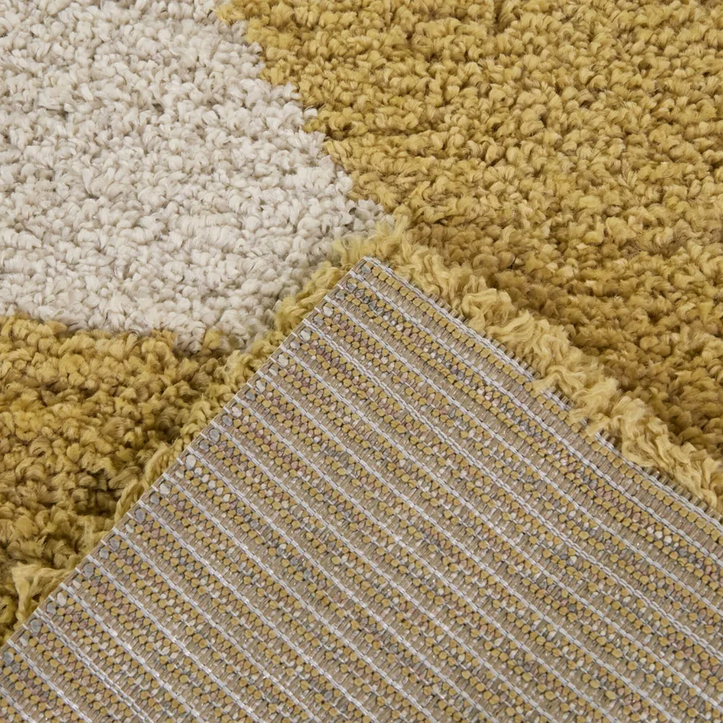 Kids Bolt Yellow 5'3 x 7' Rug - Thumbnail - Image 3