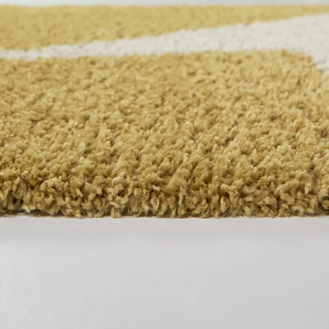 Kids Bolt Yellow 5'3 x 7' Rug - Thumbnail - Image 5