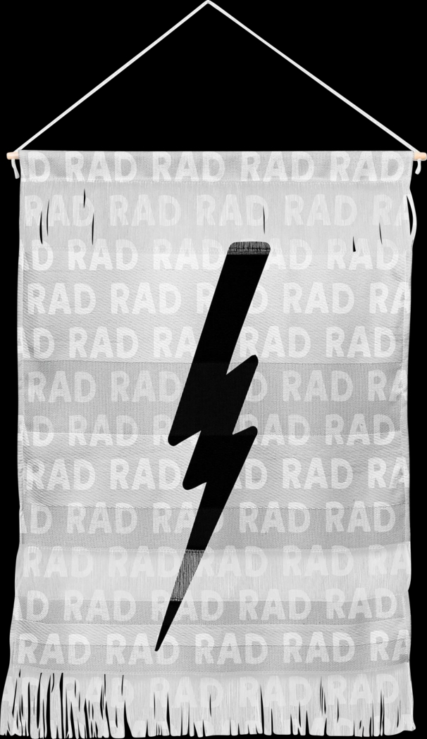 Kids Super Rad White Wall Decor - Thumbnail - Image 1