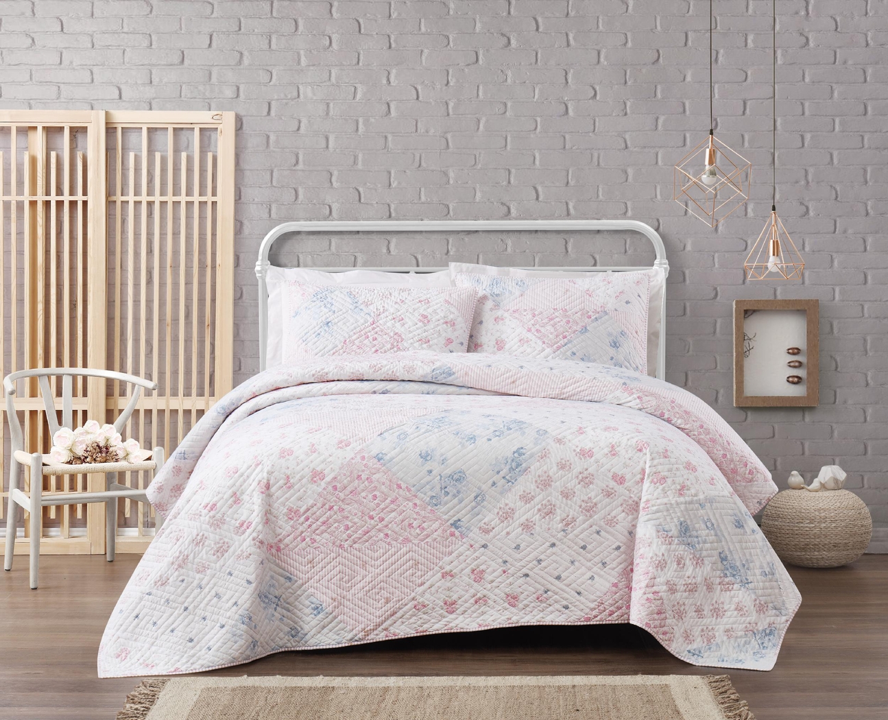 Kids Sweet Meadow Gray 3 Pc Full/Queen Comforter Set - Thumbnail - Image 7