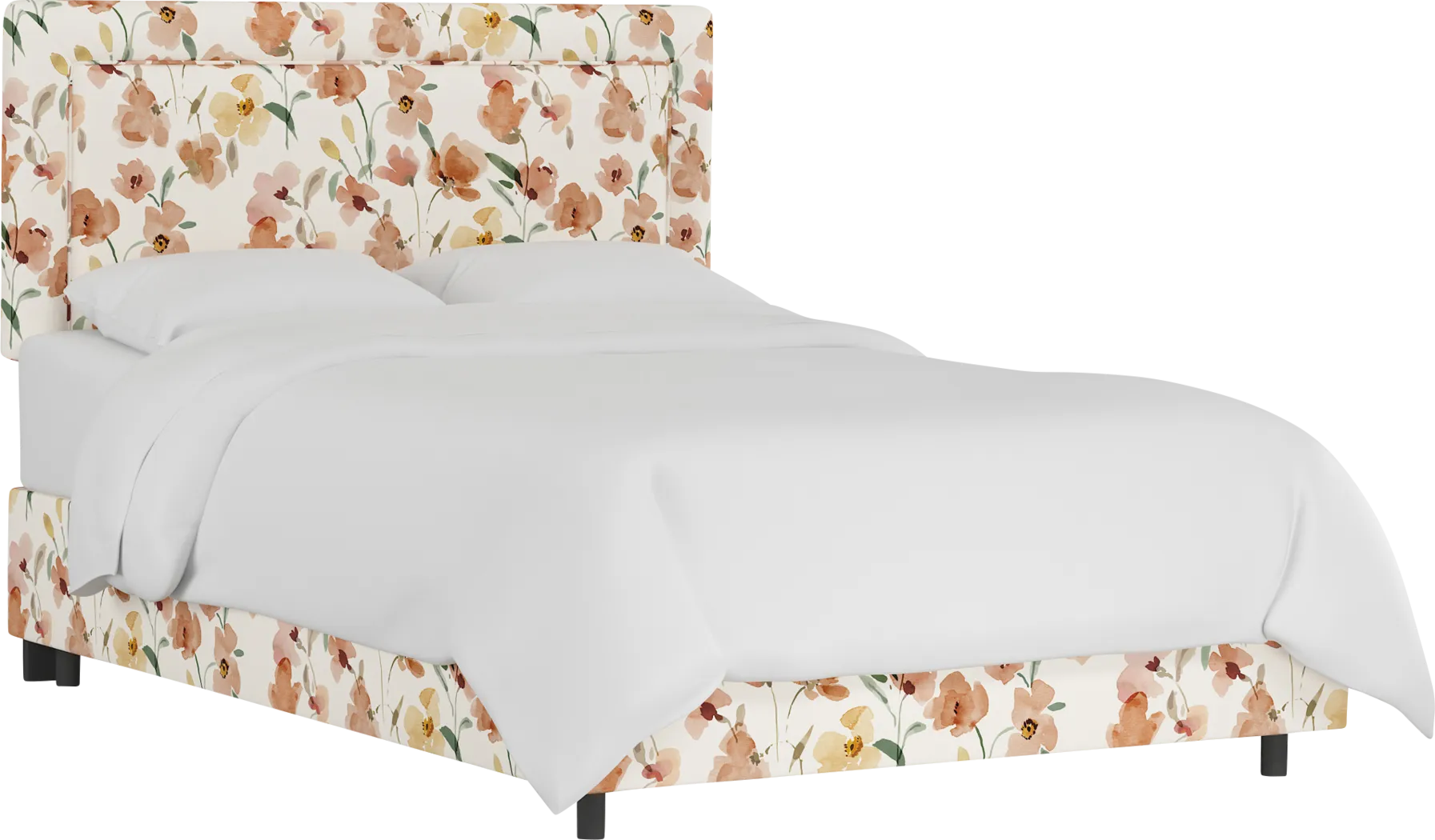 Kids Sweet Plains Cream Full Upholstered Headboard - Thumbnail - Image 2