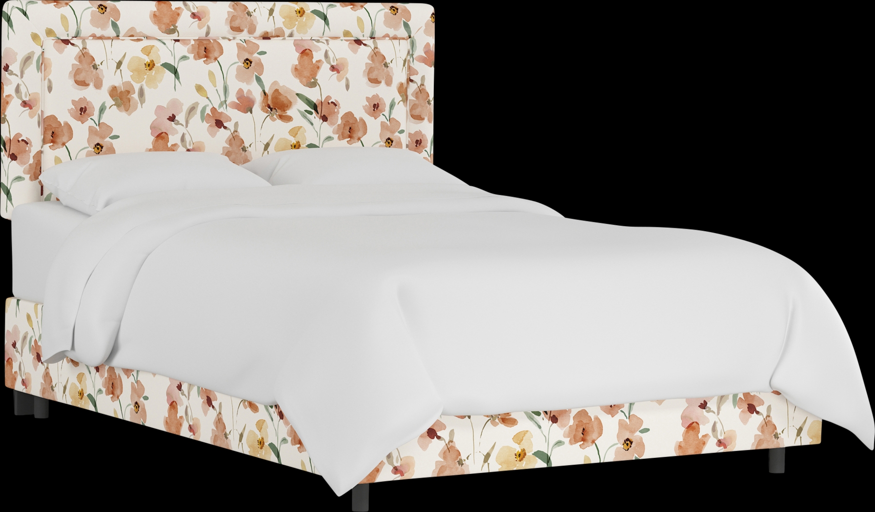 Kids Sweet Plains Cream Twin Upholstered Headboard - Thumbnail - Image 2