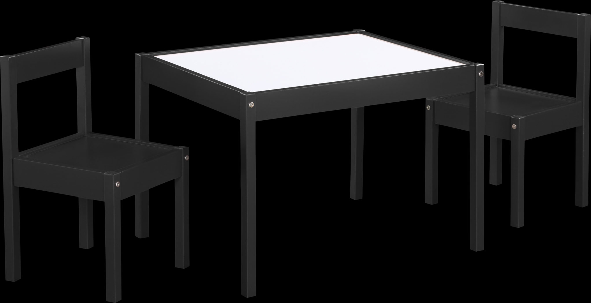 Kids Synni Black Table Set - Thumbnail - Image 1