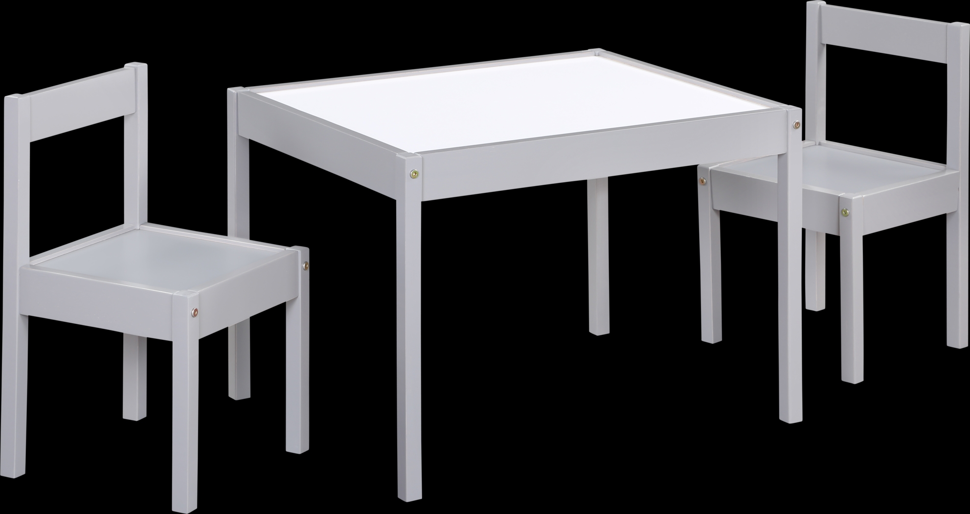 Kids Synni Gray Table Set - Thumbnail - Image 1