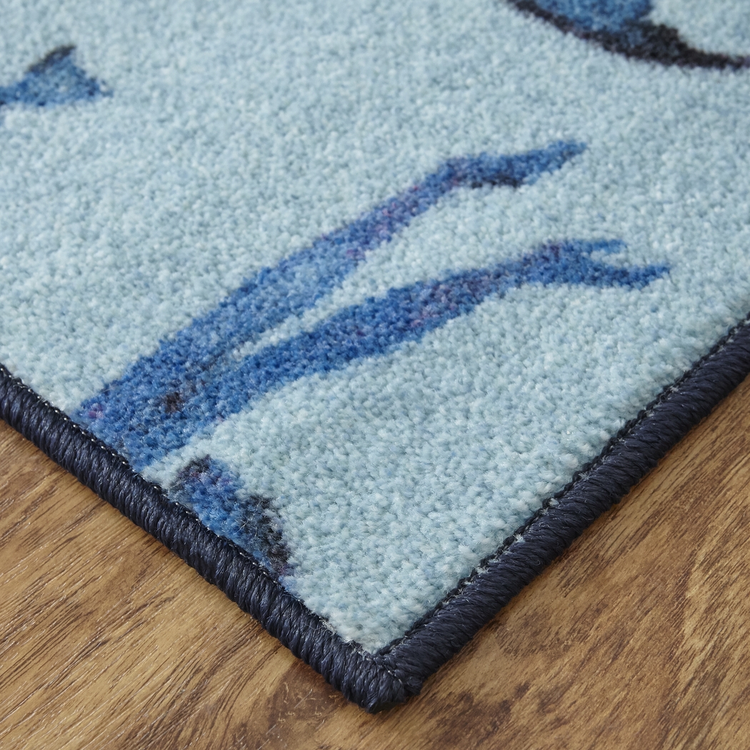 Kids Tales of Deep Blue 3'x 5' Rug - Thumbnail - Image 5