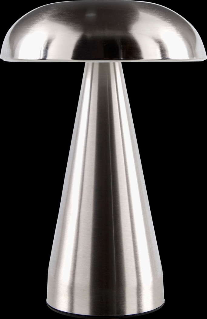 Kids Tall Mush Silver Lamp - Thumbnail - Image 1