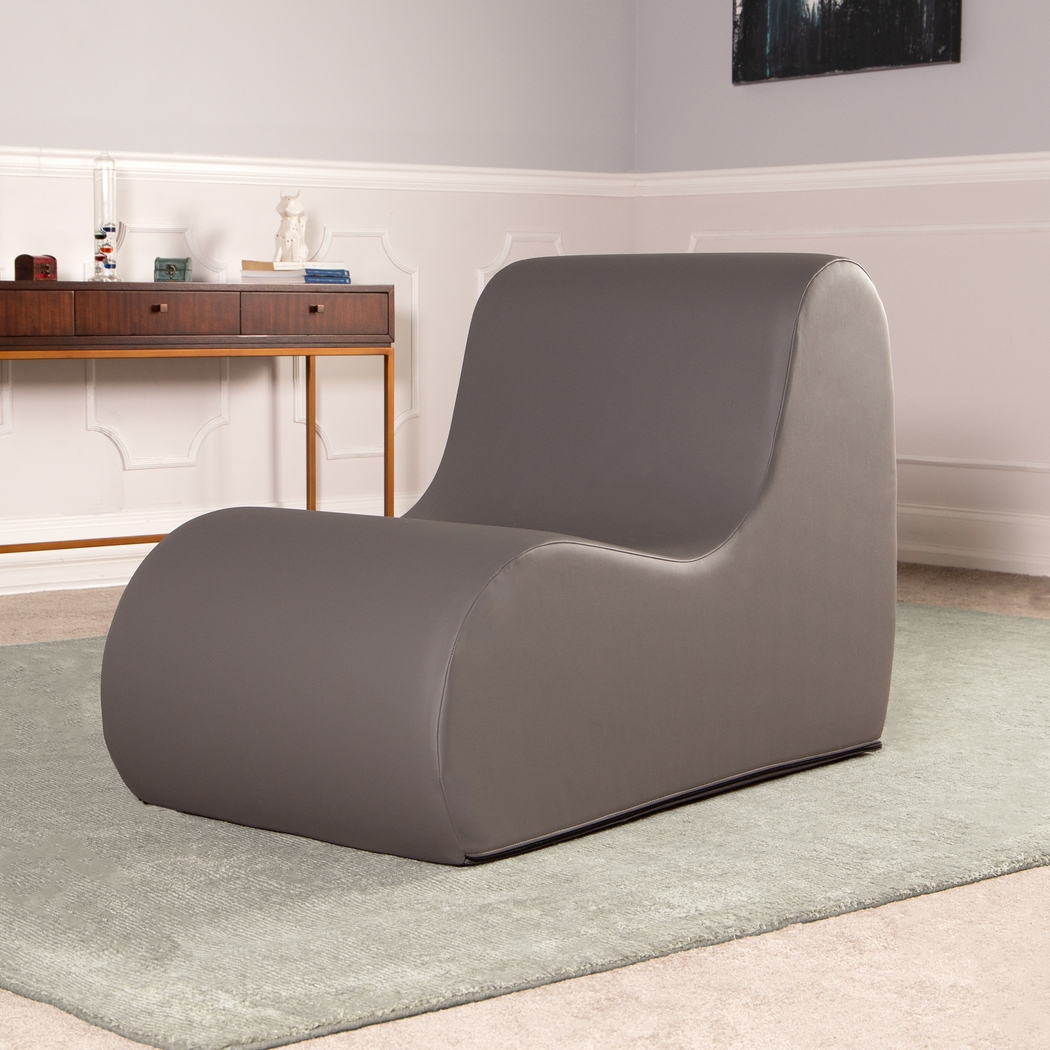 Kids Tamiko Gray Large Chair - Thumbnail - Image 2