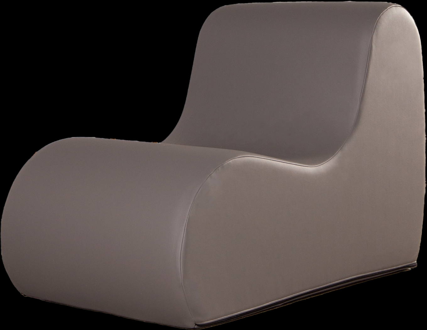 Kids Tamiko Gray Large Chair - Thumbnail - Image 1