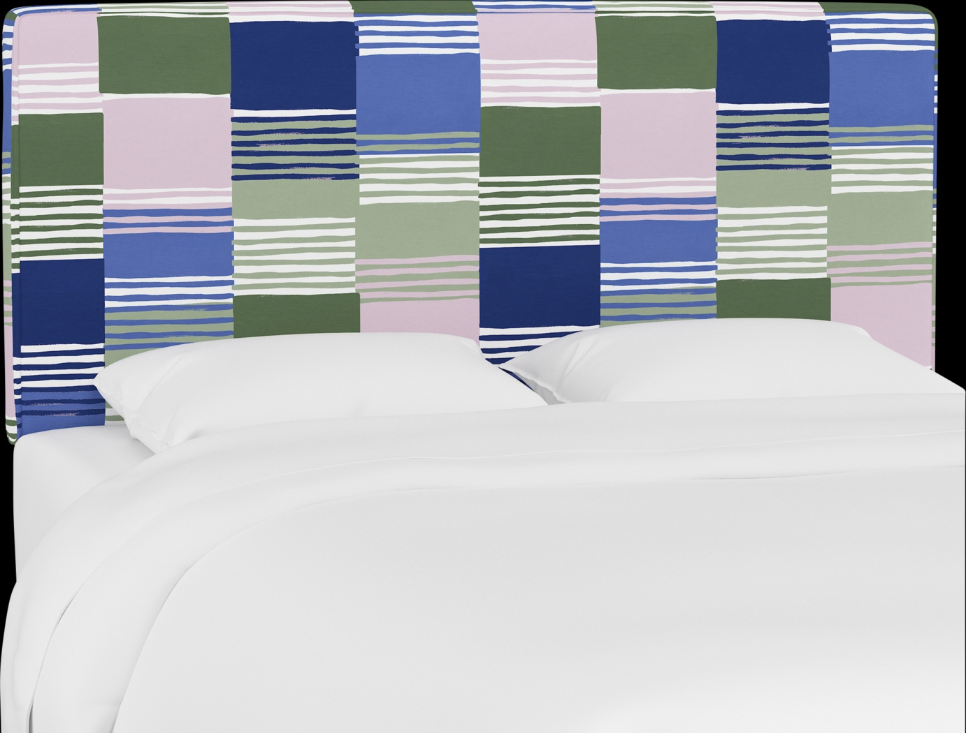 Kids Tangere Lilac Full Upholstered Headboard - Thumbnail - Image 2