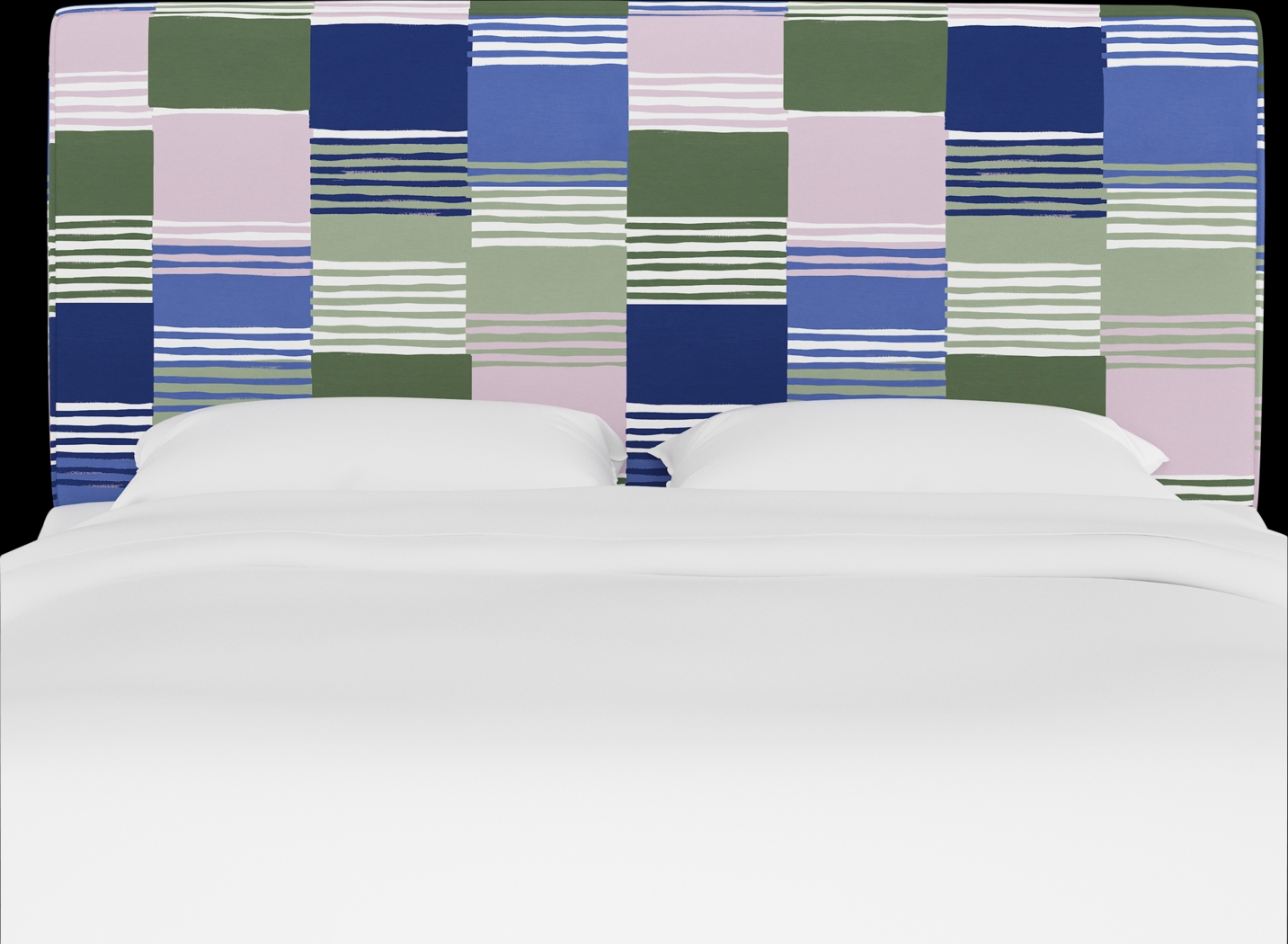 Kids Tangere Lilac Full Upholstered Headboard - Thumbnail - Image 1