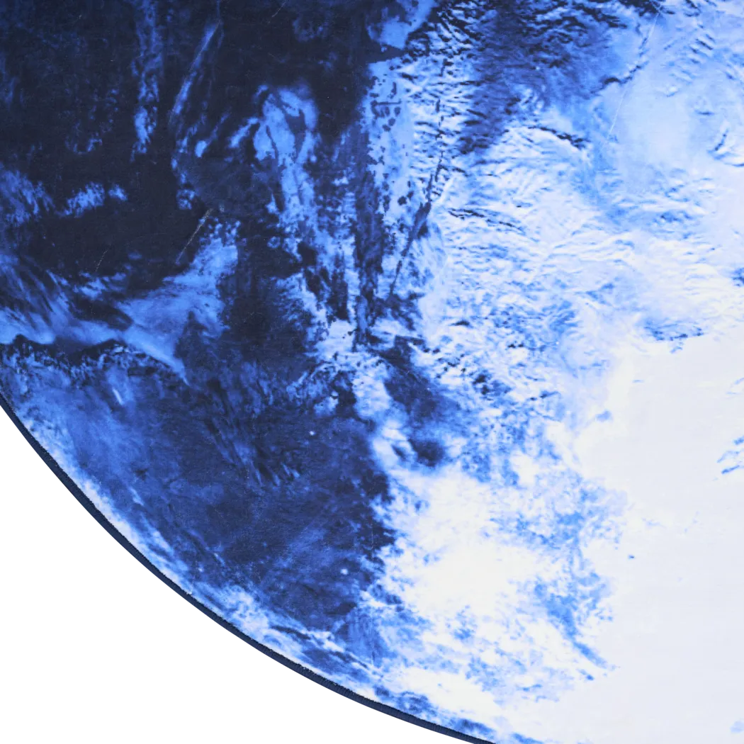 Kids Terra Mater Blue 5' Round Rug - Thumbnail - Image 5