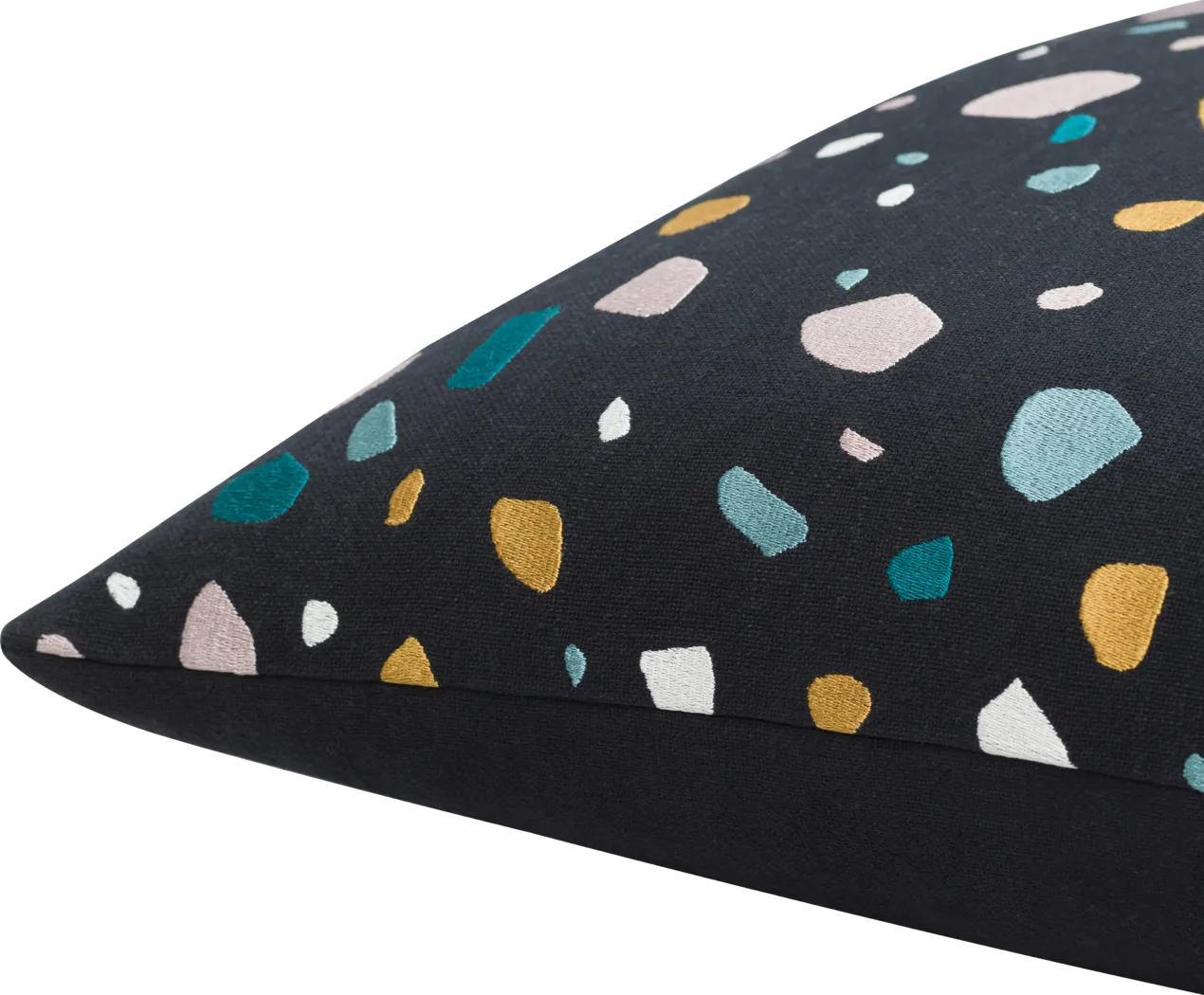 Kids Terra Pebble Black Accent Pillow - Thumbnail - Image 3