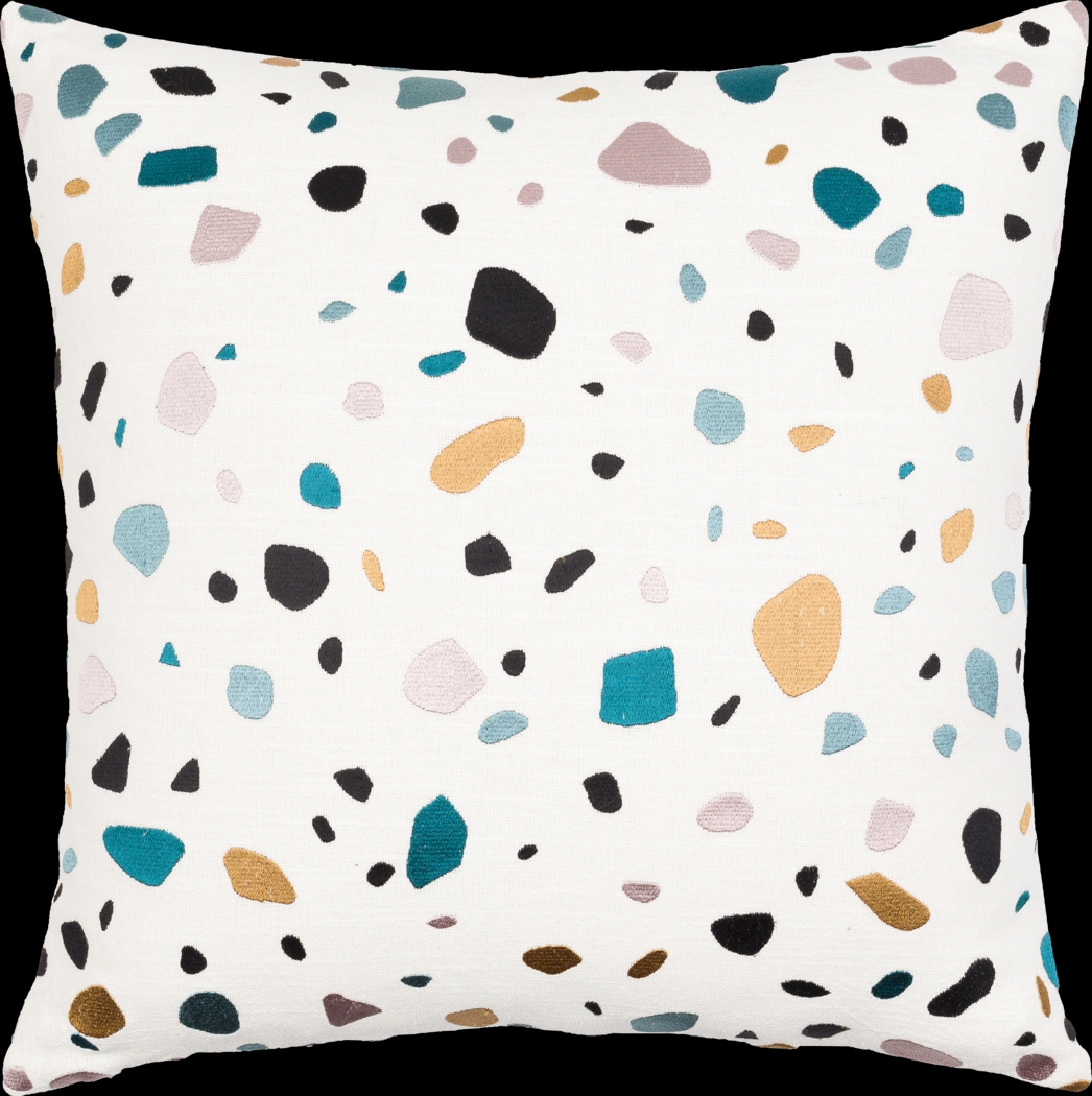 Kids Terra Pebble White Accent Pillow - Thumbnail - Image 1
