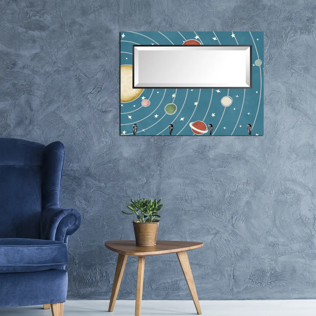Kids The Galaxy Blue Wall Mirror - Thumbnail - Image 3