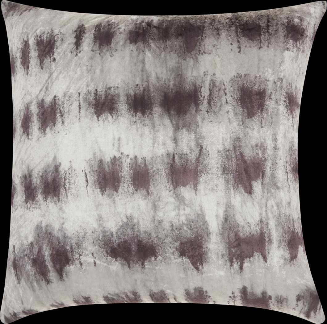 Kids Tie Dye Haze Black Accent Pillow - Thumbnail - Image 1