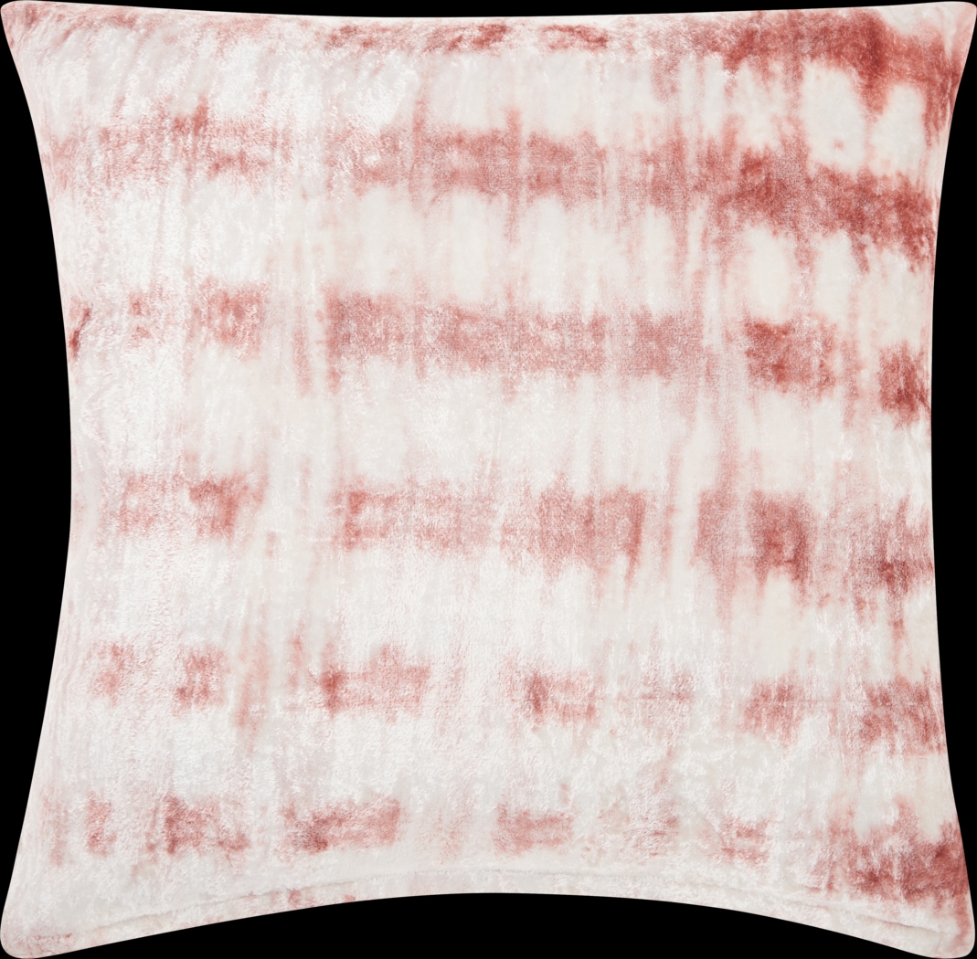 Kids Tie Dye Haze Pink Accent Pillow - Thumbnail - Image 1
