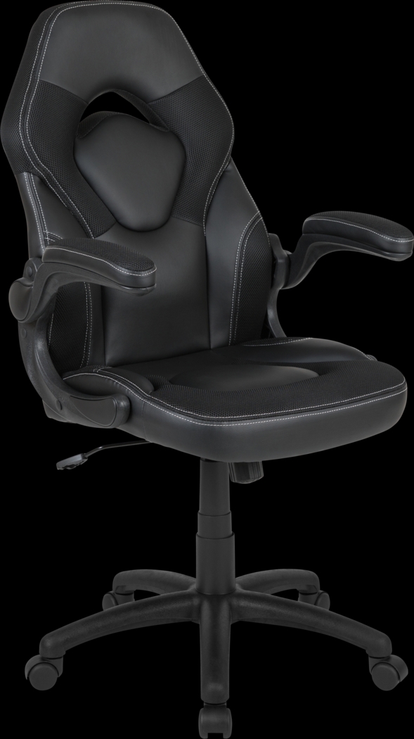 Tournne Black Office Gaming Chair - Thumbnail - Image 1