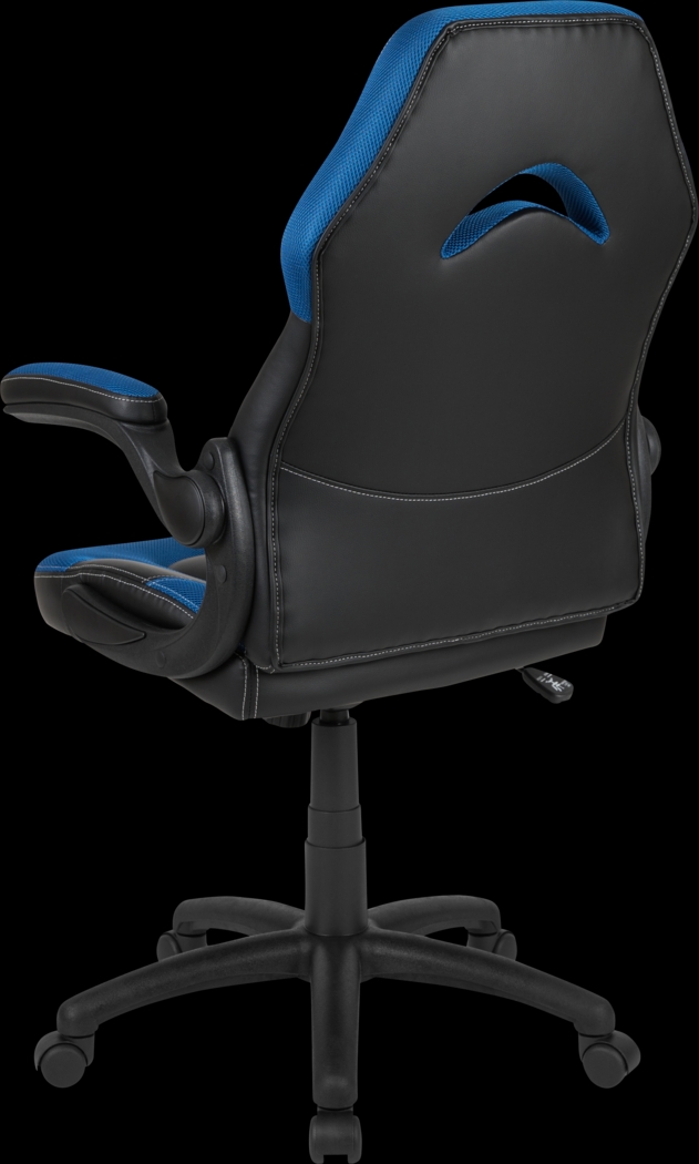 Tournne Blue Office Gaming Chair - Thumbnail - Image 3