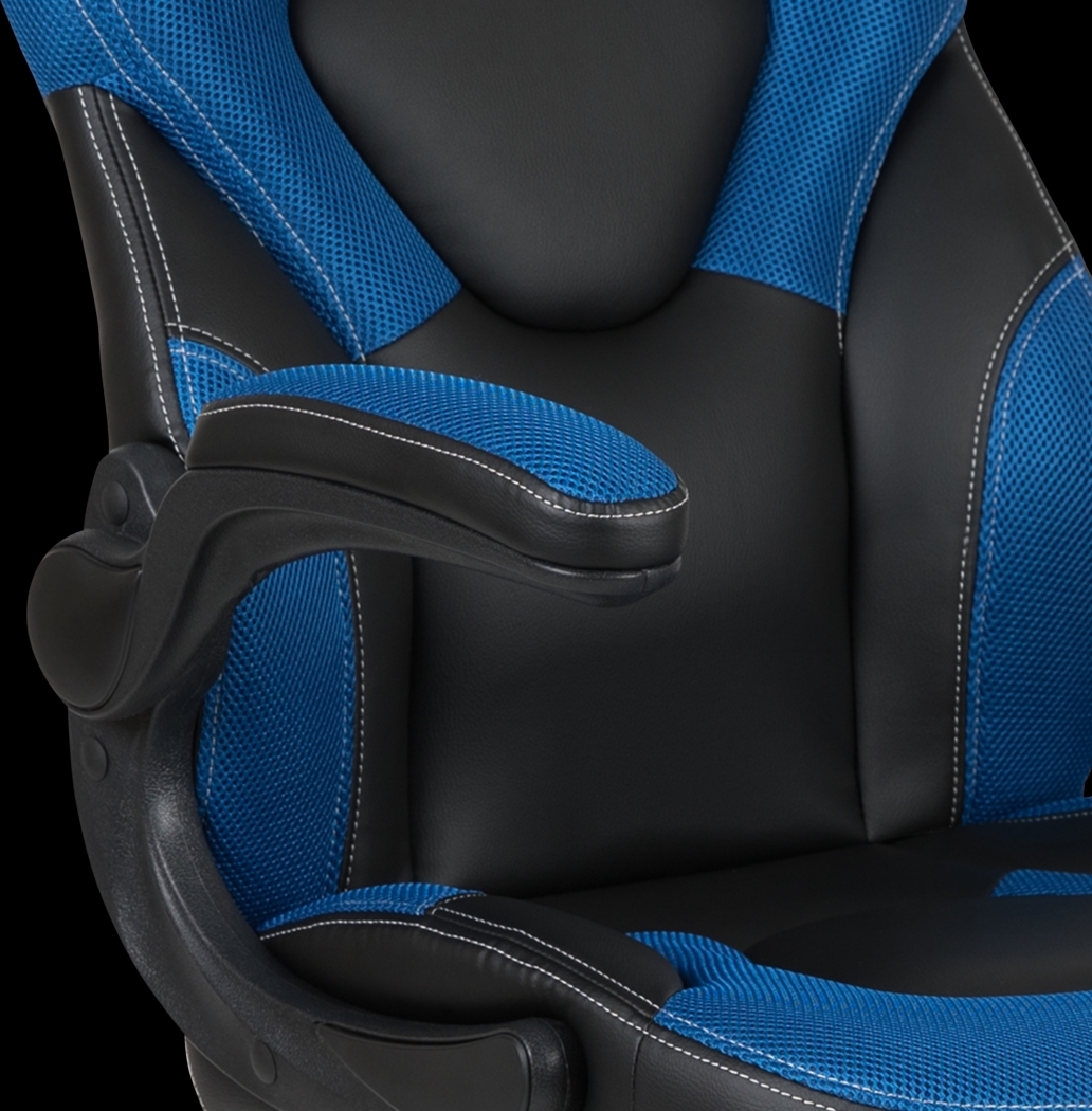 Tournne Blue Office Gaming Chair - Thumbnail - Image 5