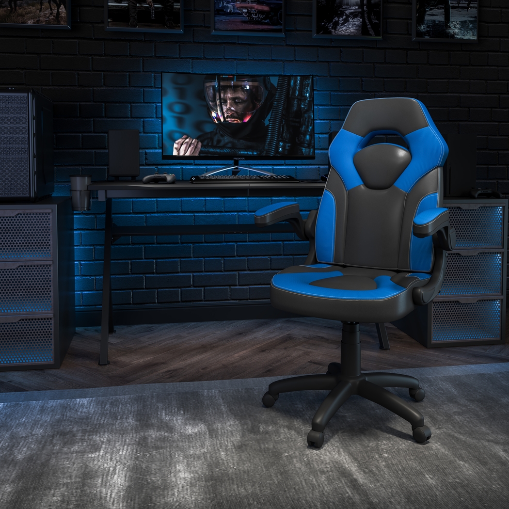 Tournne Blue Office Gaming Chair - Thumbnail - Image 10