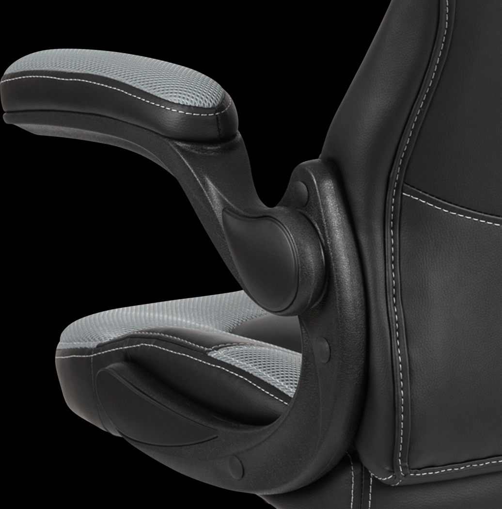 Tournne Gray Office Gaming Chair - Thumbnail - Image 6