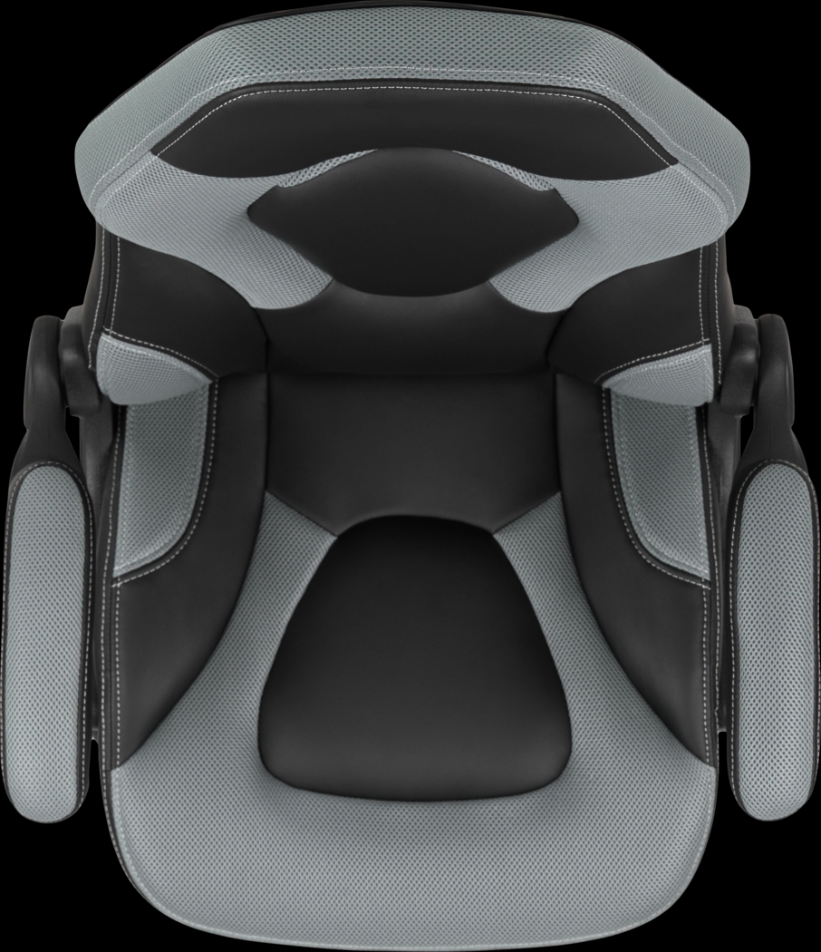 Tournne Gray Office Gaming Chair - Thumbnail - Image 7