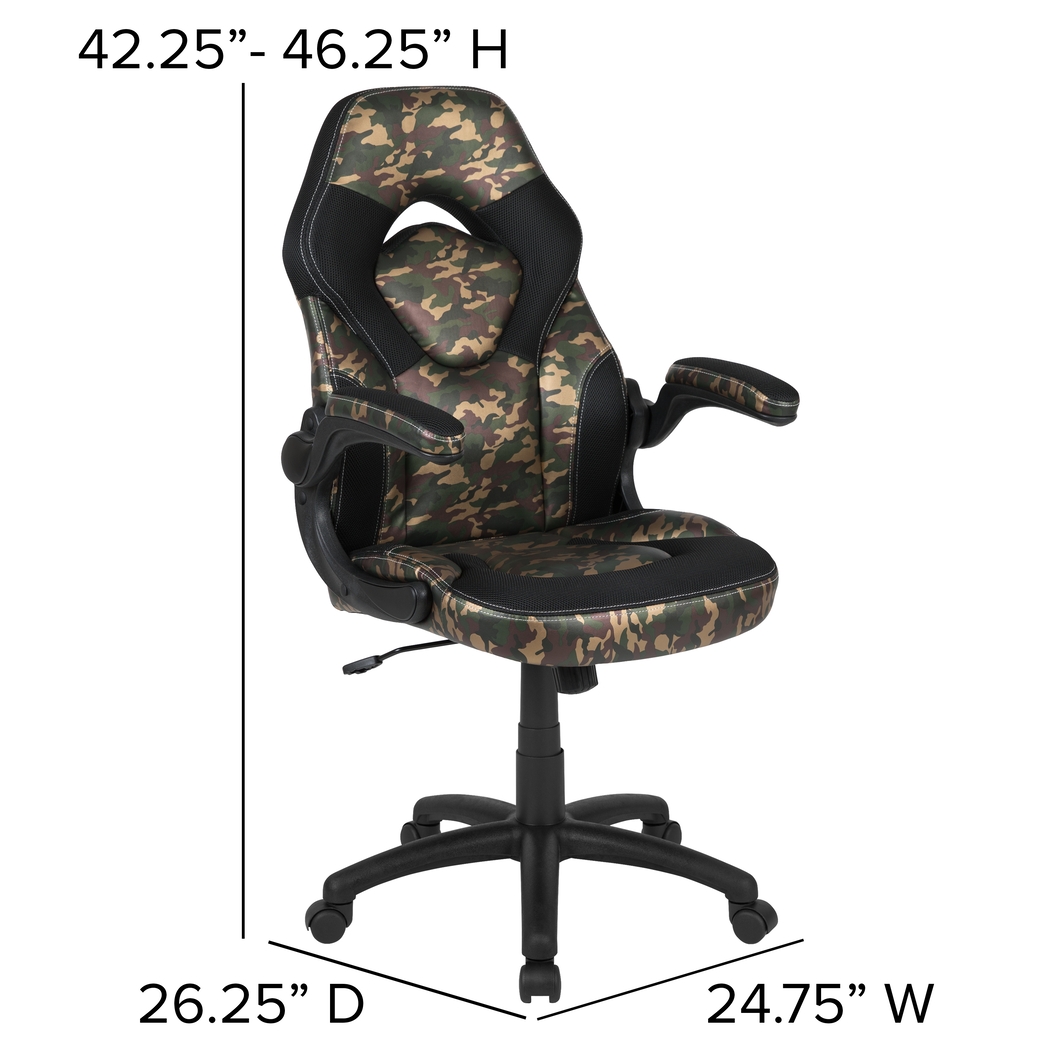 Tournne Green Office Gaming Chair - Thumbnail - Image 11