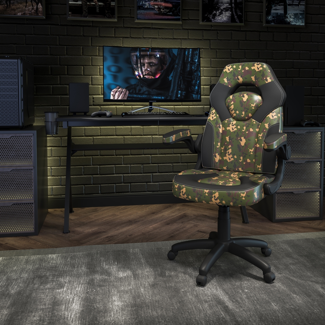 Tournne Green Office Gaming Chair - Thumbnail - Image 10