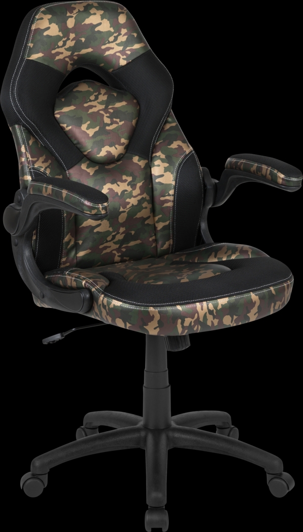 Tournne Green Office Gaming Chair - Thumbnail - Image 1