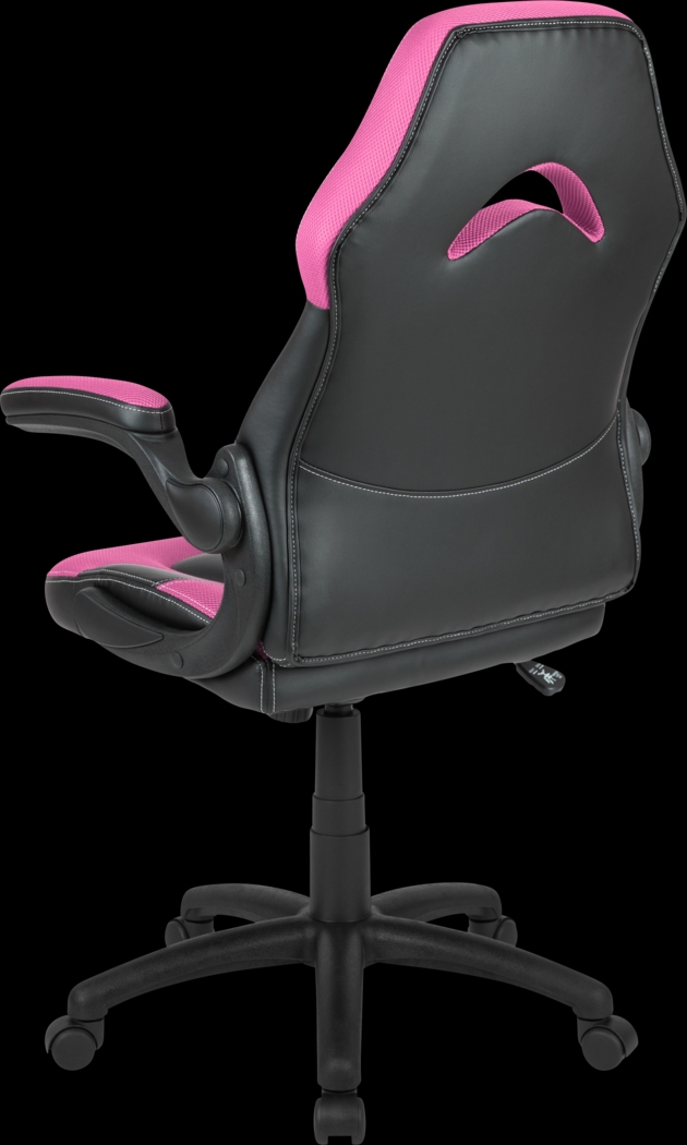 Tournne Pink Office Gaming Chair - Thumbnail - Image 3