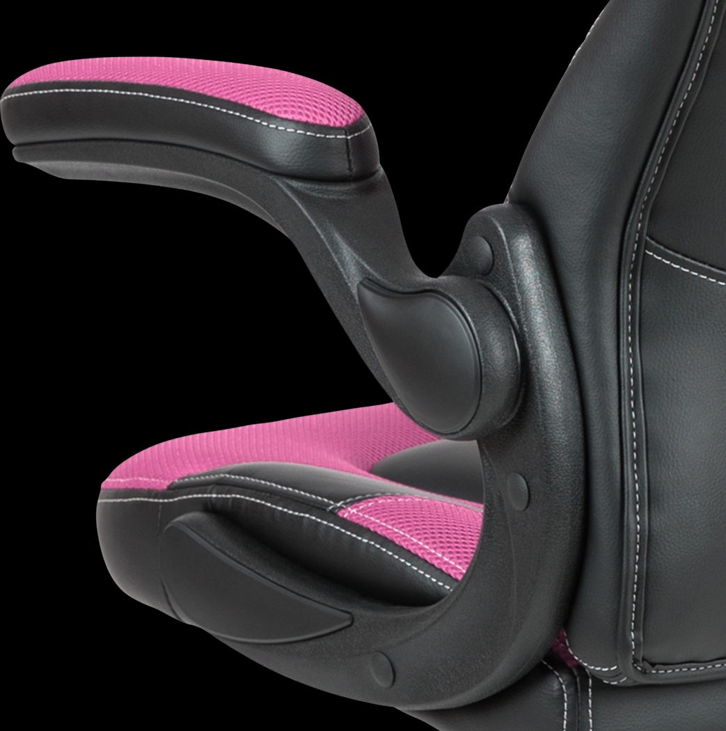 Tournne Pink Office Gaming Chair - Thumbnail - Image 6