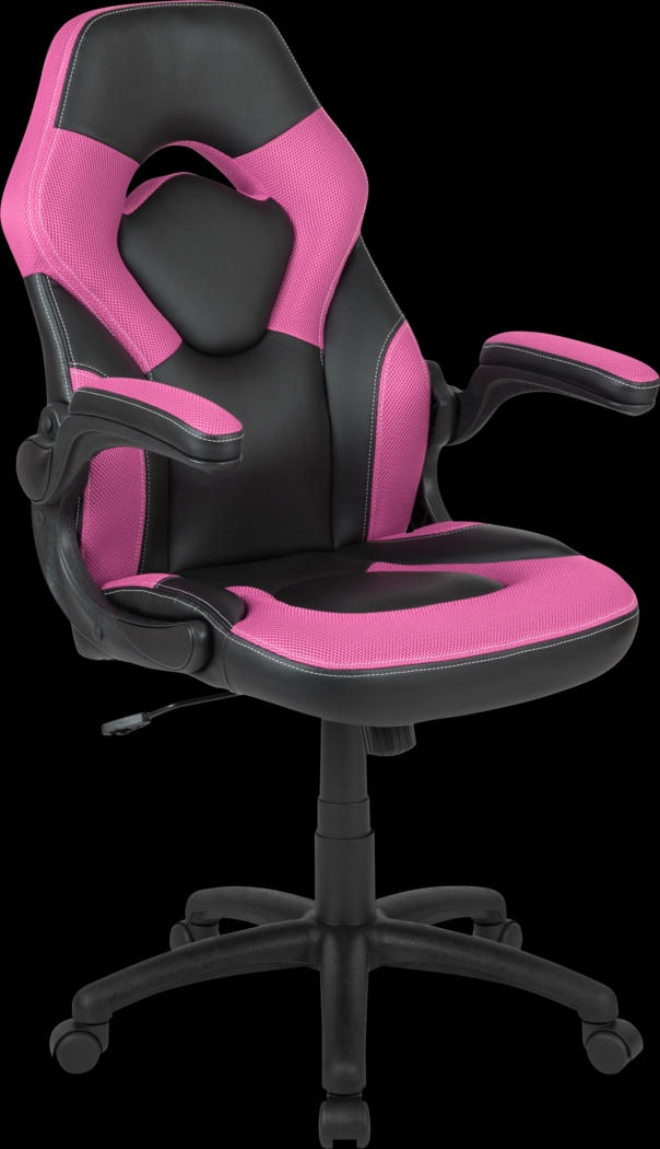 Tournne Pink Office Gaming Chair - Thumbnail - Image 1