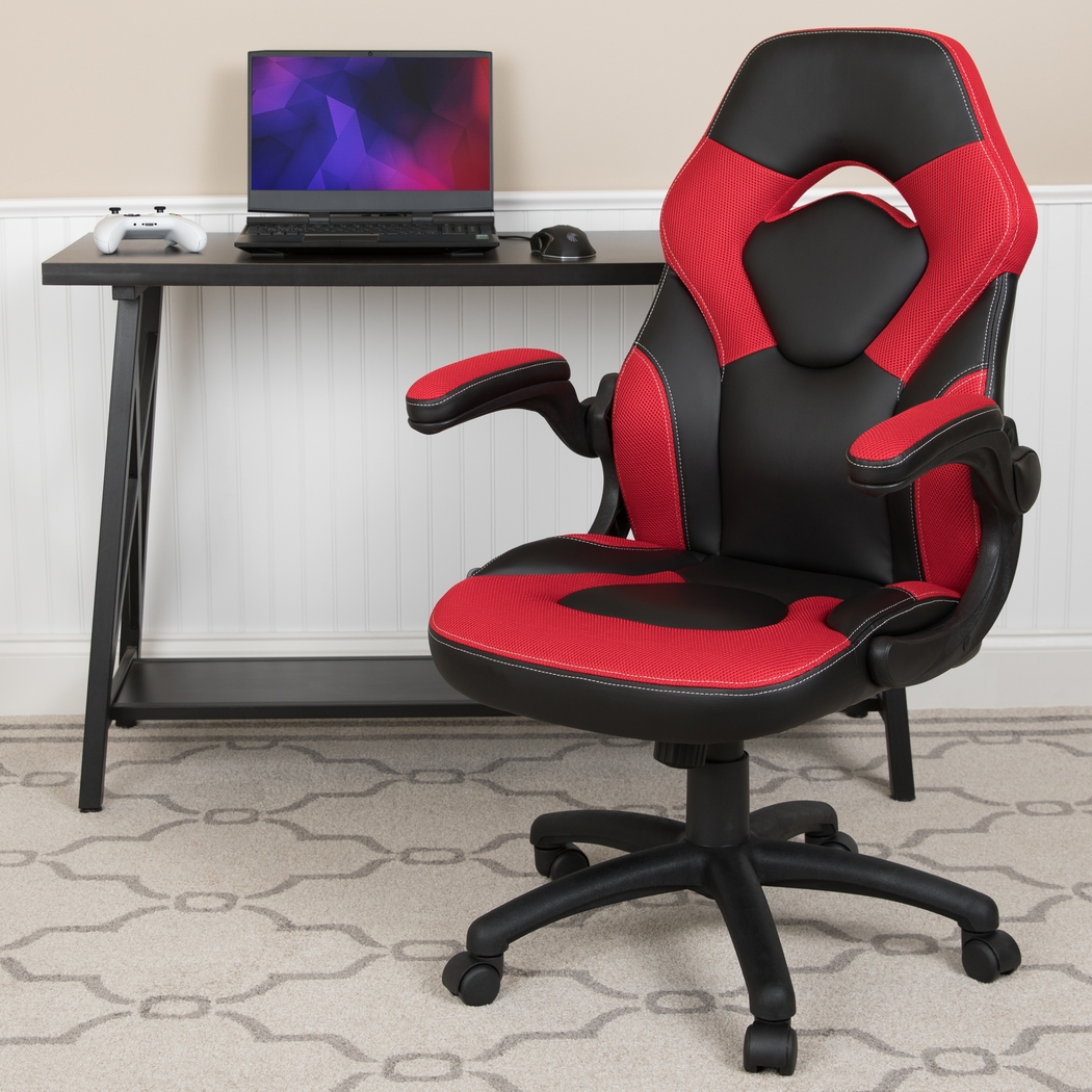 Tournne Red Office Gaming Chair - Thumbnail - Image 10