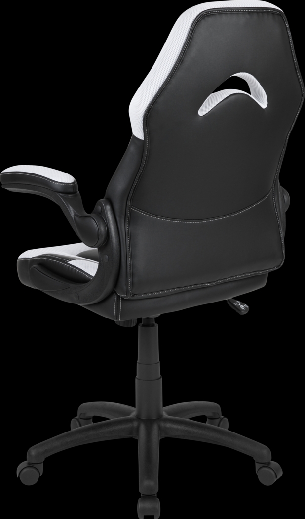 Tournne White Office Gaming Chair - Thumbnail - Image 3