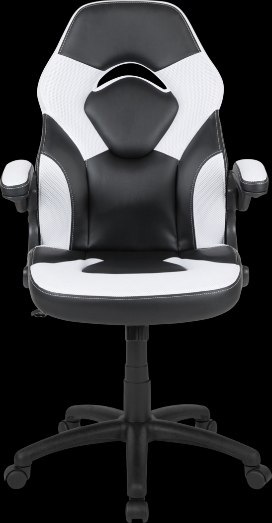Tournne White Office Gaming Chair - Thumbnail - Image 4