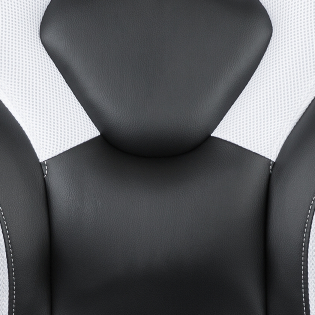 Tournne White Office Gaming Chair - Thumbnail - Image 9