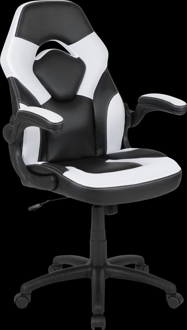 Tournne White Office Gaming Chair - Thumbnail - Image 1