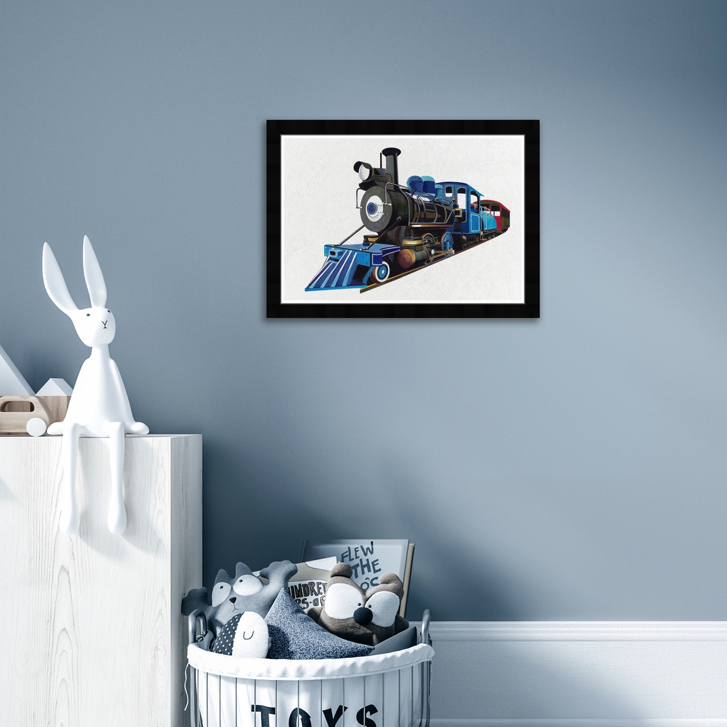 Kids Toy Train Head Wall Art - Thumbnail - Image 3